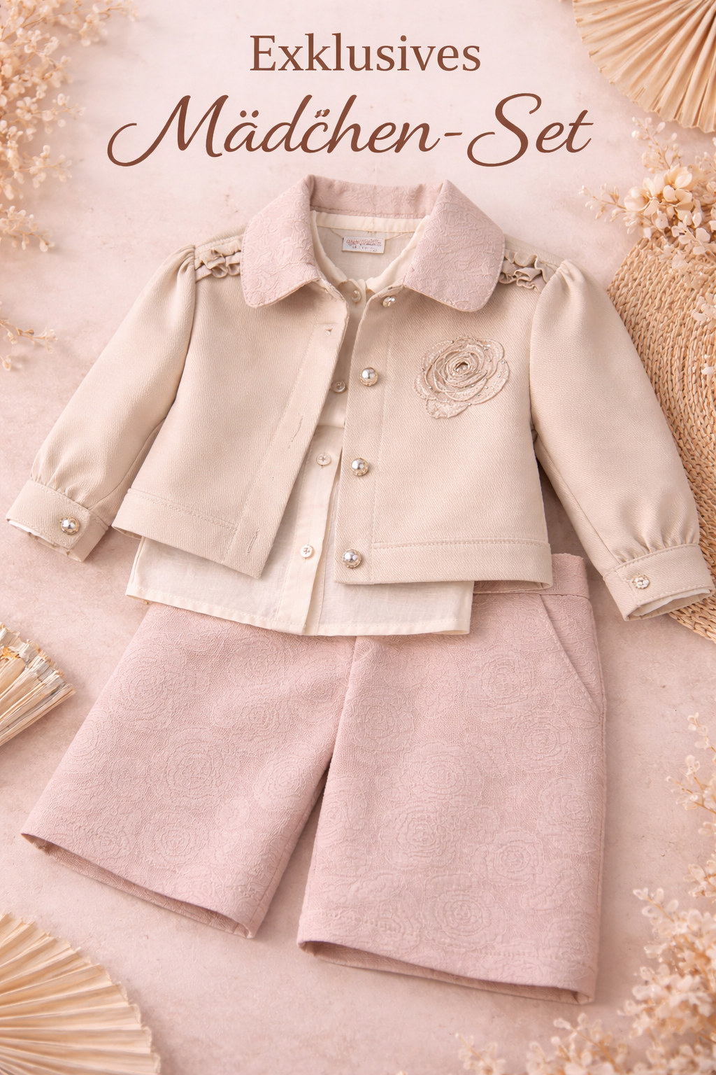 Elegantes Mädchen-Outfit – 3 teilig 